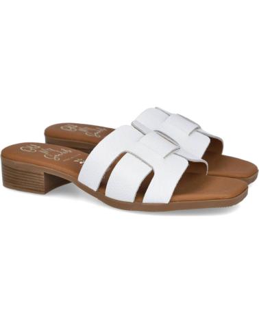 OH MY SANDALS SANDALIAS DESTALONADAS 5880 DE OH MY SANDALS BLANCO