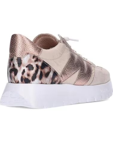 WONDERS ZAPATILLAS MUJER MODELO A24100 COLOR BEIS BEGRME