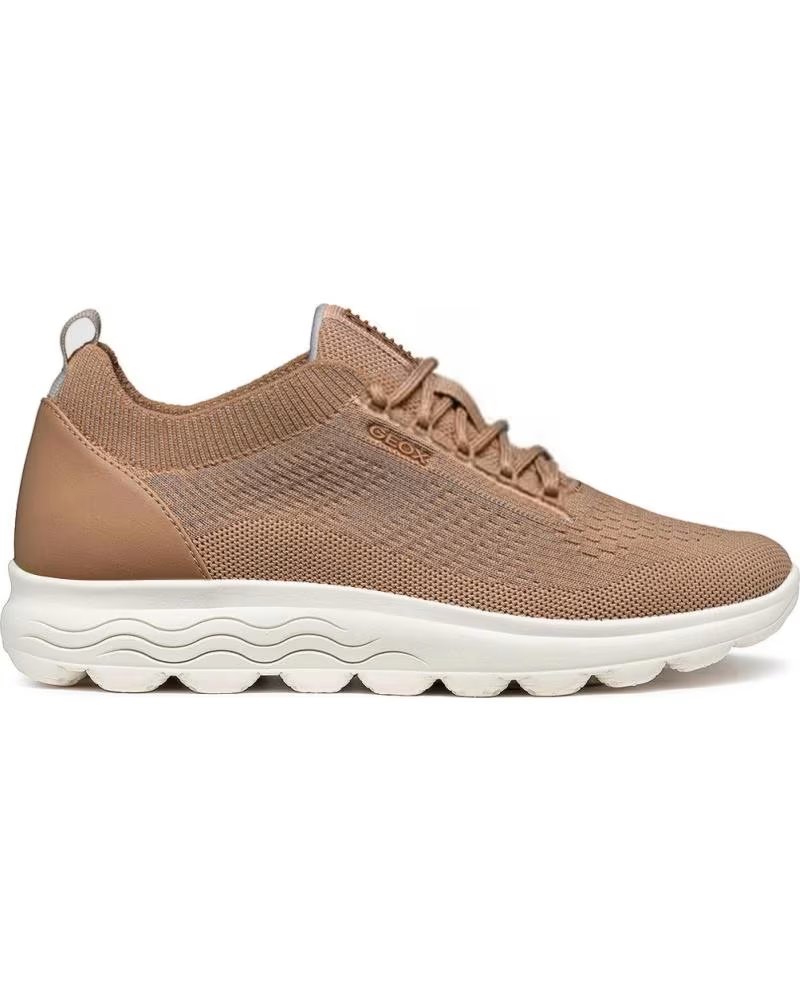 GEOX SNEAKER D15NUA D SPHERICA BEIGE BEIGE