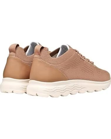GEOX SNEAKER D15NUA D SPHERICA BEIGE BEIGE