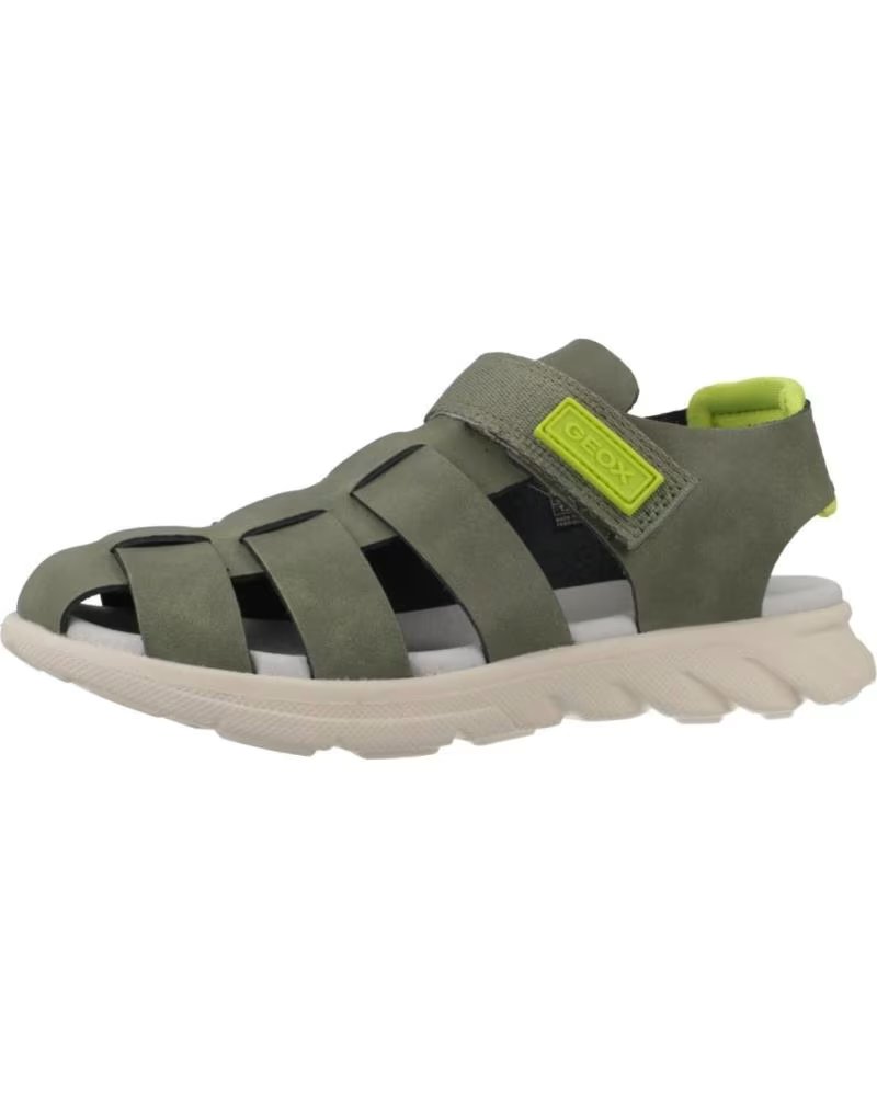 GEOX Sandalias Airadyum en verde para ninos J SANDAL AIRADYUM BO