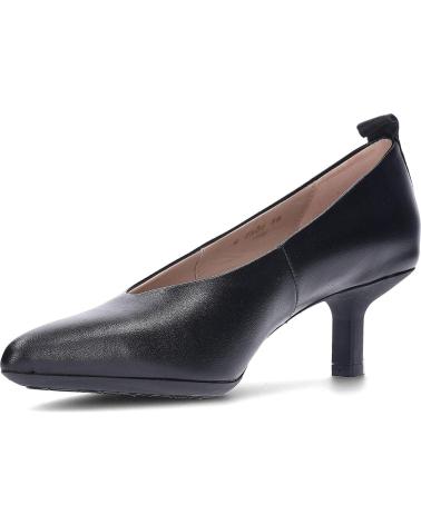 WONDERS ZAPATO DE TACÓN MEDIO G-7102 SAUVAGE NEGRO
