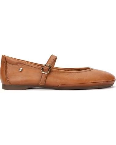 BALLERINES PIKOLINOS CARMONA W2S-2631CO EN CUIR MARRON BRANDY