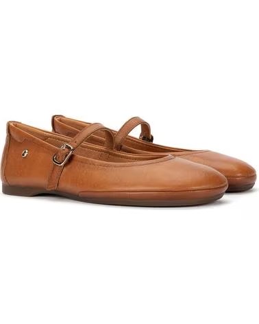 BALLERINES PIKOLINOS CARMONA W2S-2631CO EN CUIR MARRON BRANDY