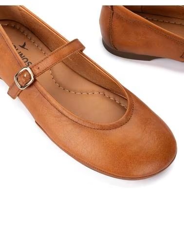 BALLERINES PIKOLINOS CARMONA W2S-2631CO EN CUIR MARRON BRANDY