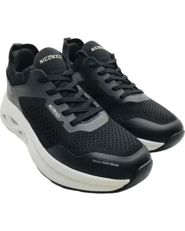 NICOBOCO ZAPATILLA DEPORTIVA HOMBRE BUNO 44-281 NEGRO