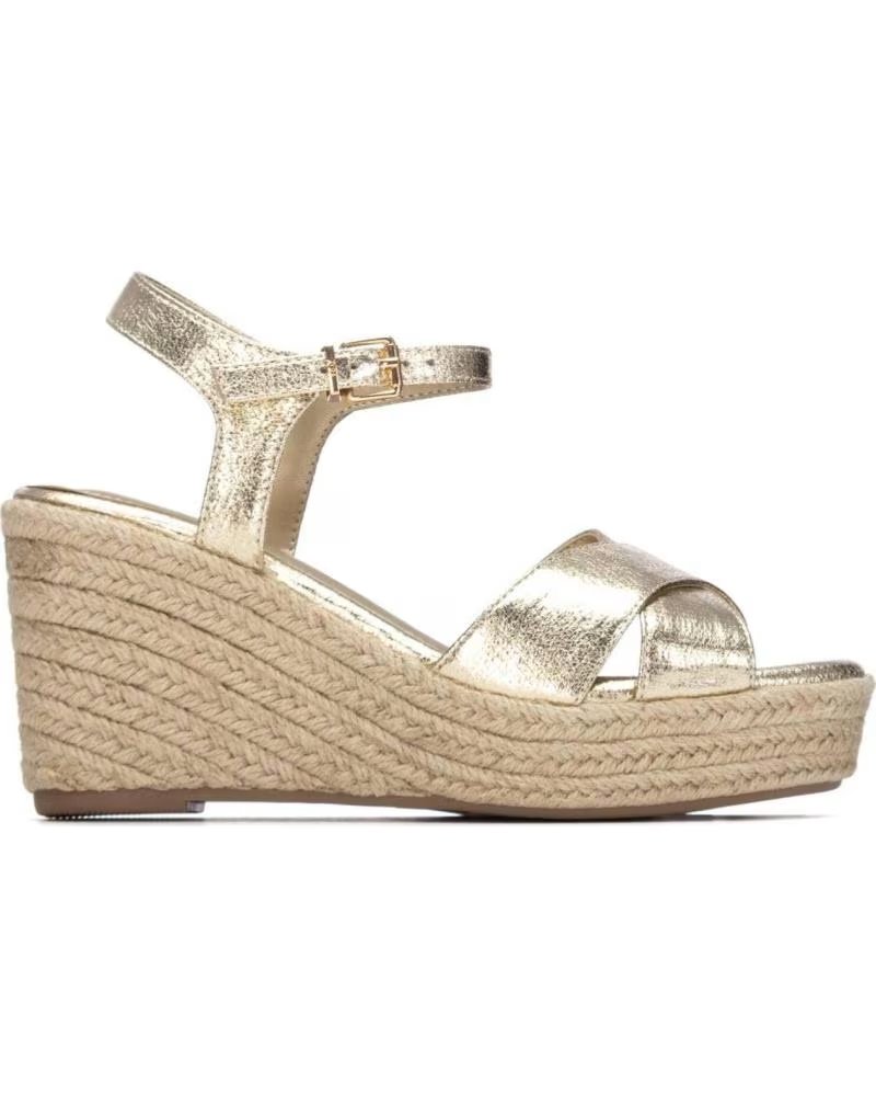 XTI Sandalias De Tacon 135-145328 en beige para mujer ORO