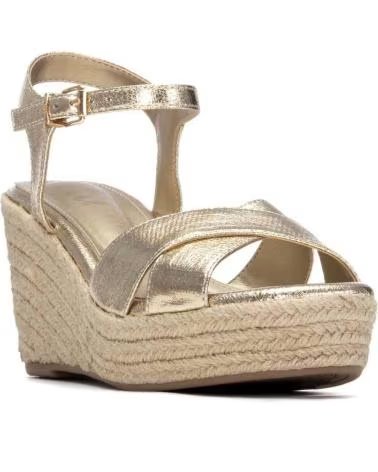 XTI Sandalias De Tacon 135-145328 en beige para mujer ORO