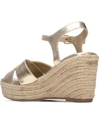 XTI Sandalias De Tacon 135-145328 en beige para mujer ORO