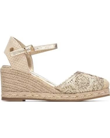 XTI Sandalias De Tacon 135-145338 en beige para mujer ORO
