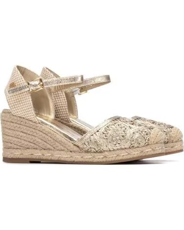 XTI Sandalias De Tacon 135-145338 en beige para mujer ORO