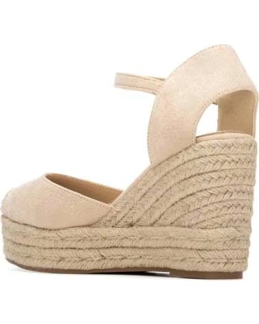 XTI ALPARGATAS DE CUÑA XTI 145416 BEIGE