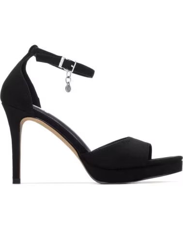 XTI SANDALIA DE TACÓN CON PULSERA Y PLATAFORMA NEGRO