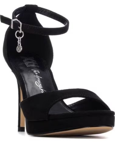 XTI SANDALIA DE TACÓN CON PULSERA Y PLATAFORMA NEGRO