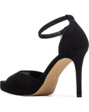 XTI SANDALIA DE TACÓN CON PULSERA Y PLATAFORMA NEGRO