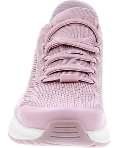 SKECHERS ZAPATOS ZAPATOS MUJER ZAPATILLAS BAJAS MODELO BOBS SQUAD 4 C ROSA