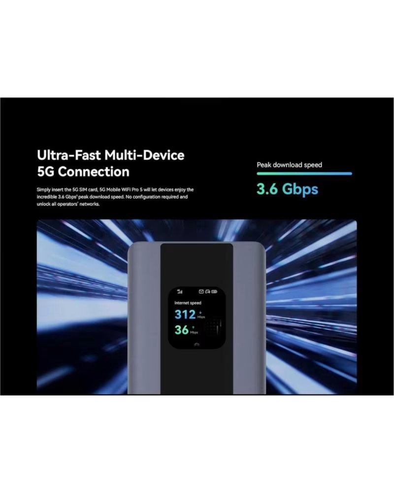 HUAWEI HUAWEI AIRBOX 5G E6888-982 ROUTER INALÁMBRICO SPACE GRAY