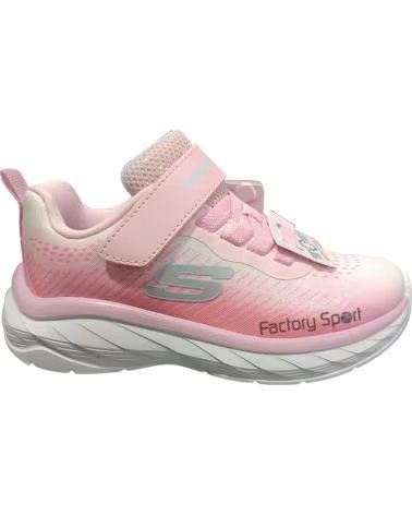 SKECHERS SCARPE SPORTIVE BOUNDLESS COLOR BLITZ LPMT ROSA-PLA