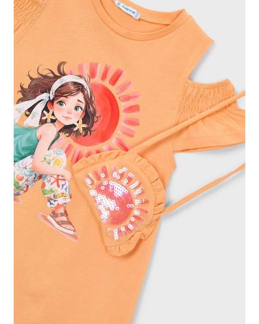 MAYORAL MODA INFANTIL NINA 3 941 010 NARANJA