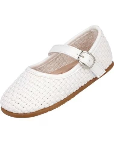 BUBBLE BOBBLE Zapatos De Lona 070-129432 en blanco para ninos unisex BLANCO
