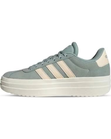 ADIDAS ZAPATILLAS ZAPATILLAS VL COURT BOLD VERDE BLANCO CREMA MUJER EN GRIS PARA UNISEX