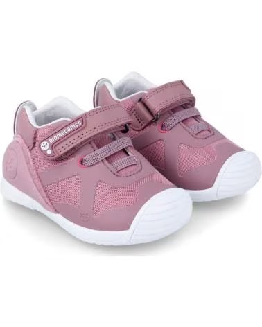 biomecanics ZAPATOS NINA MODELO 221003B COLOR ROSA MALVA