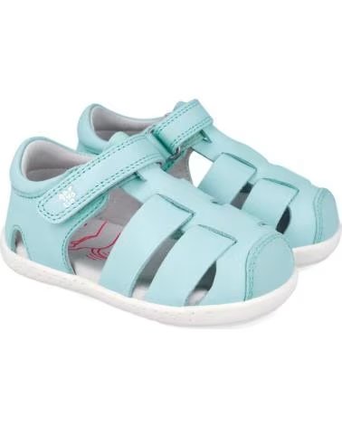 GARVALIN SANDALO CHIUSO CON CHIUSURA A VELCRO 252326-G622-19 GARVALIN AZUL