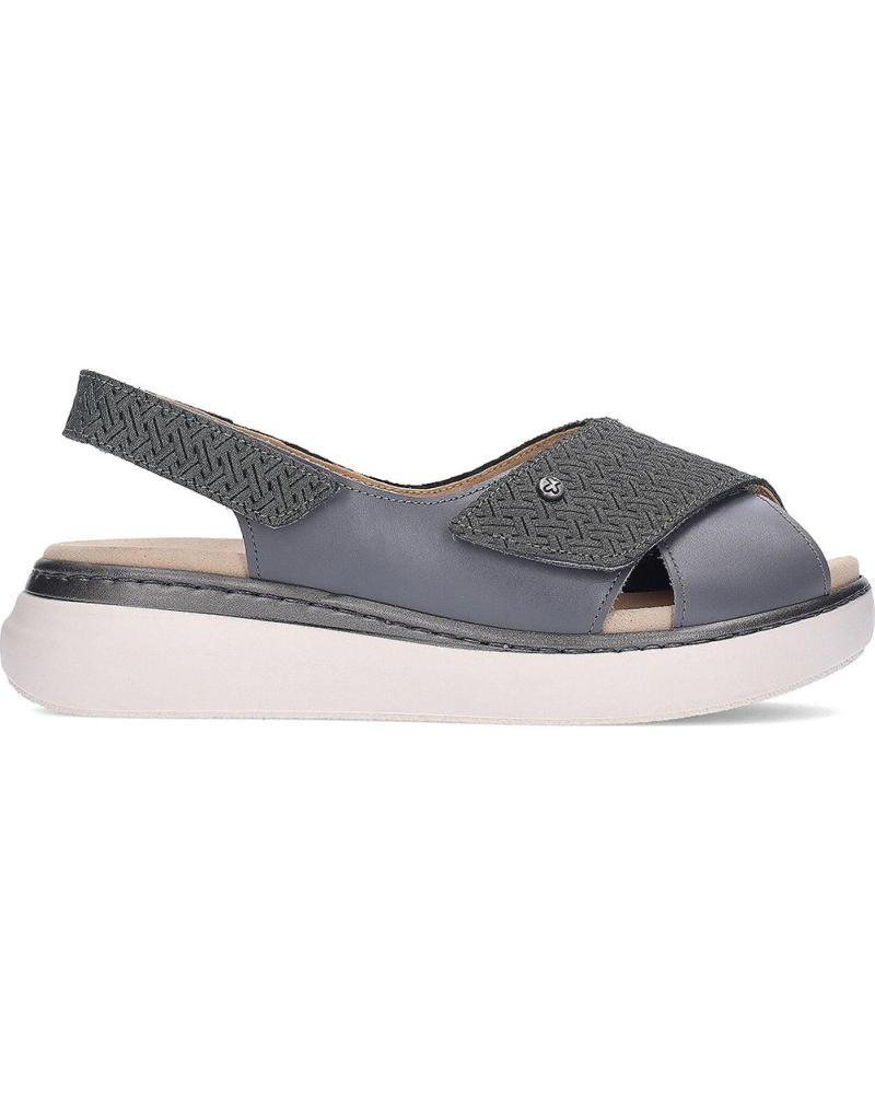 CALZAMEDI SANDALIAS ORTOPÉDICAS 0824 AUTOADHERENTES PARA MUJER GRIS