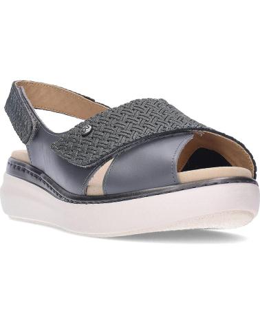 CALZAMEDI SANDALIAS ORTOPÉDICAS 0824 AUTOADHERENTES PARA MUJER GRIS