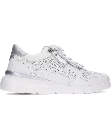CARMELA ZAPATILLAS MUJER MODELO 163096C COLOR  BLANCO