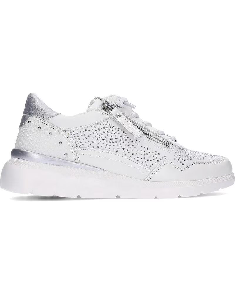 CARMELA ZAPATILLAS MUJER MODELO 163096C COLOR  BLANCO