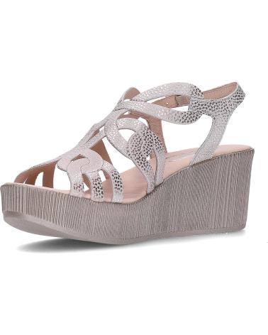 24 HORAS SANDALIA CON CUÑA 26780 STARLIGHT GOLD GOLD