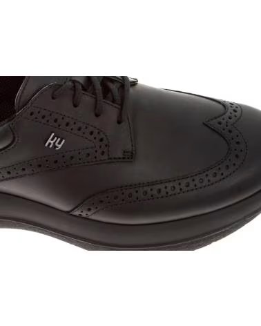 KYBUN SCARPA CHIASSO M, CALZATURA ERGONOMICA IN PELLE BLACK