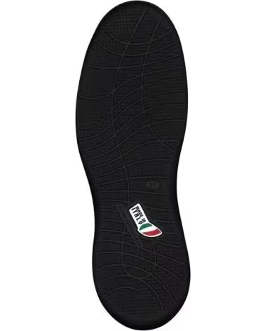 KYBUN LUZERN BALLET FLATS WITH VELCRO STRAP CAVIAR