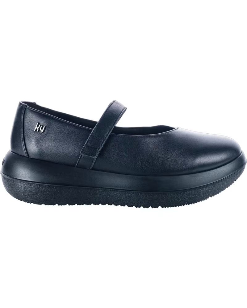 KYBUN SPIEZ MARY JANE FLATS BLACK