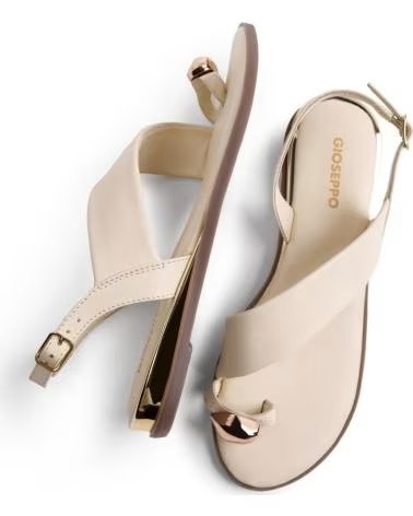 GIOSEPPO SANDALIAS 79072-STONY EN BLANCO PARA NINAS BEIG CLARO