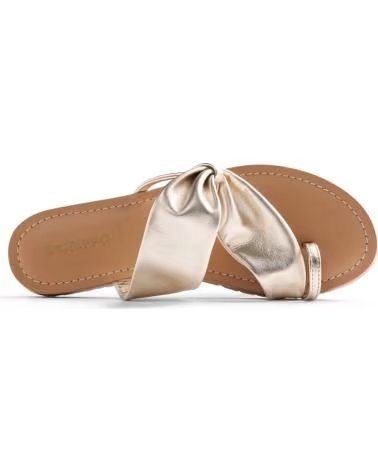 GIOSEPPO KISERIAN SANDALIA PLANA PLATINO MUJER 79275-P VARIOS COLORES