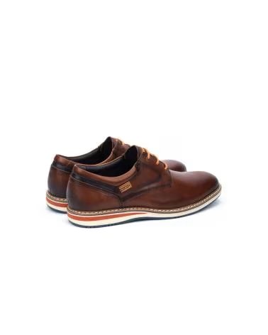 SCARPA CASUAL PIKOLINOS ÁVILA M1T-4050-202 IN PELLE COLOR CUOIO CUERO