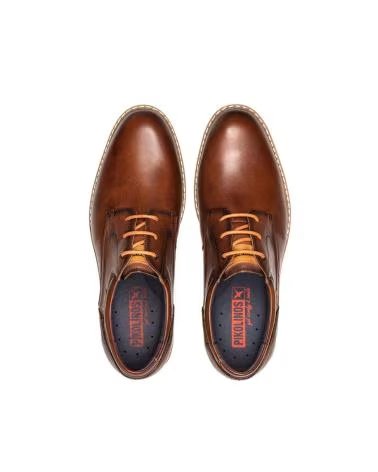 SCARPA CASUAL PIKOLINOS ÁVILA M1T-4050-202 IN PELLE COLOR CUOIO CUERO