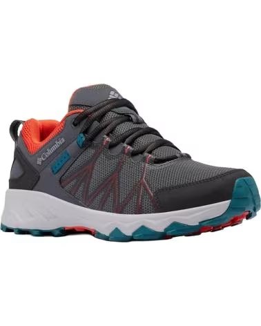 COLUMBIA ZAPATILLAS DE SENDERISMO IMPERMEABLES HOMBRE PEAKFREAK II OU ANTRACITA-TURQUESA-NARANJA