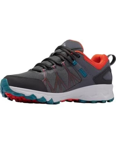 COLUMBIA ZAPATILLAS DE SENDERISMO IMPERMEABLES HOMBRE PEAKFREAK II OU ANTRACITA-TURQUESA-NARANJA