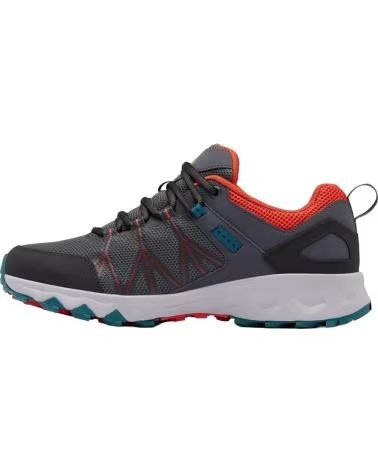 COLUMBIA ZAPATILLAS DE SENDERISMO IMPERMEABLES HOMBRE PEAKFREAK II OU ANTRACITA-TURQUESA-NARANJA