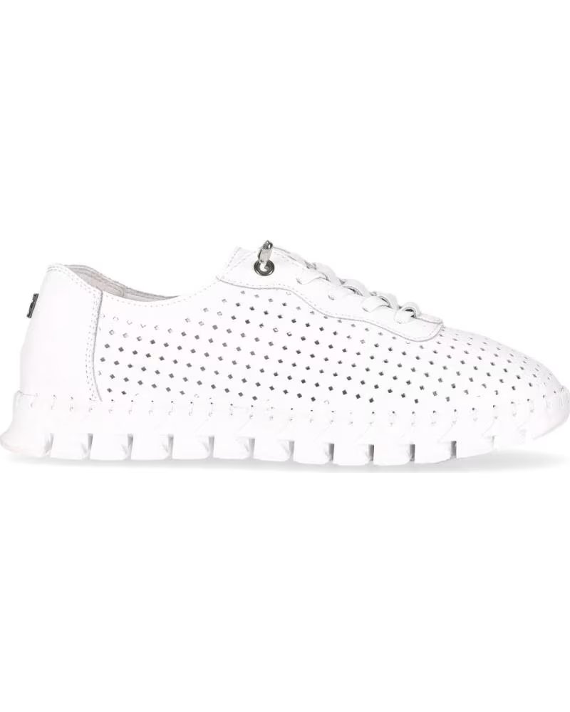 CHIKA10 ZAPATILLA ENTRETIEMPO PARA MUJER RE FLORES 05 COLOR BLANCO