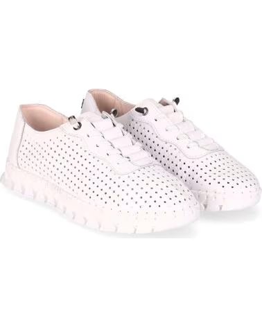 CHIKA10 ZAPATILLA ENTRETIEMPO PARA MUJER RE FLORES 05 COLOR BLANCO