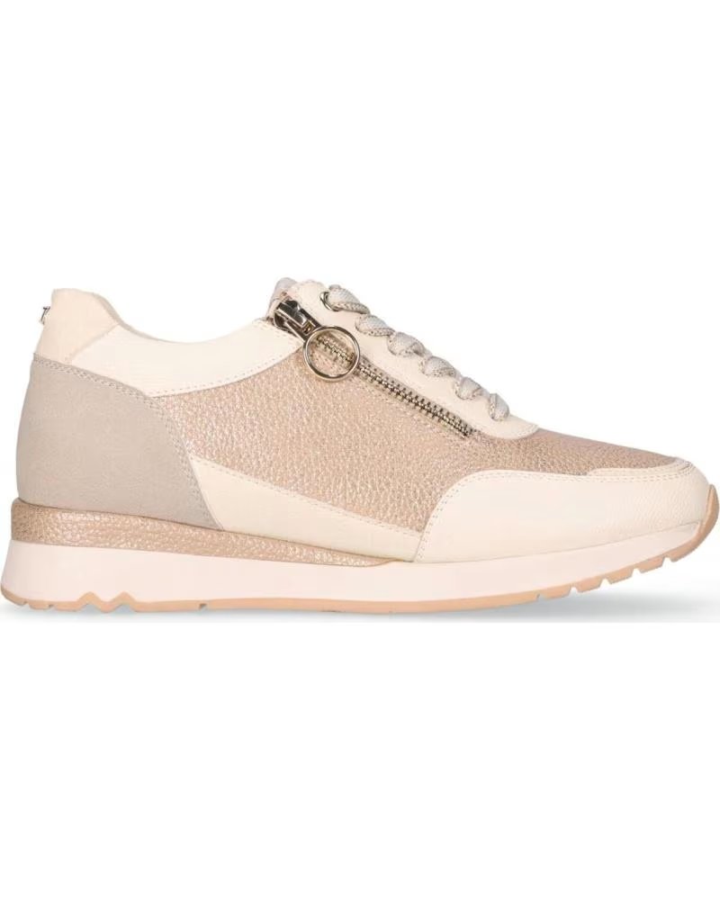 CHIKA10 FREIZEIT-SNEAKER SERENA MIT SEITLICHEM REISSVERSCHLUSS BEIG-BEIGE