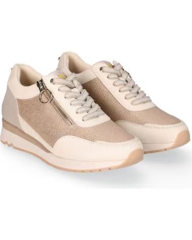 CHIKA10 FREIZEIT-SNEAKER SERENA MIT SEITLICHEM REISSVERSCHLUSS BEIG-BEIGE