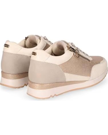 CHIKA10 FREIZEIT-SNEAKER SERENA MIT SEITLICHEM REISSVERSCHLUSS BEIG-BEIGE