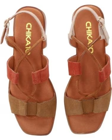 CHIKA10 SANDALIAS PLANAS MUJER BINKA 11 COLORES VARIOS COLORES