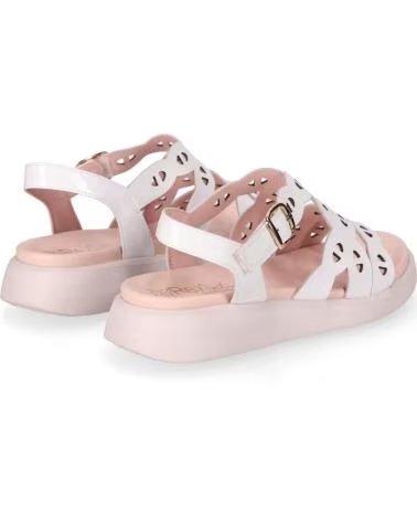 CHIKA10 SANDALO CHIKA10 RE MANGO CON LISTINI TRAFORATI BLANCO-WHITE