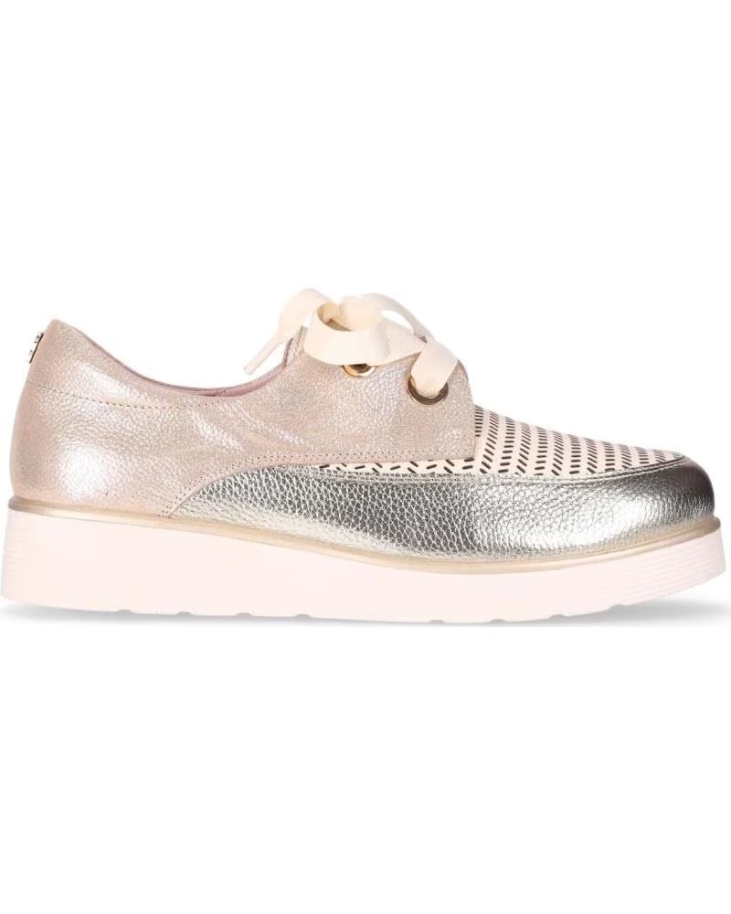 CHIKA10 ZAPATILLAS 31064 EN PLATEADO PARA MUJER PLATINO